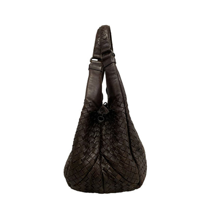 Bottega Veneta Tote Bag Medium Campana Dark Brown Leather — view 2