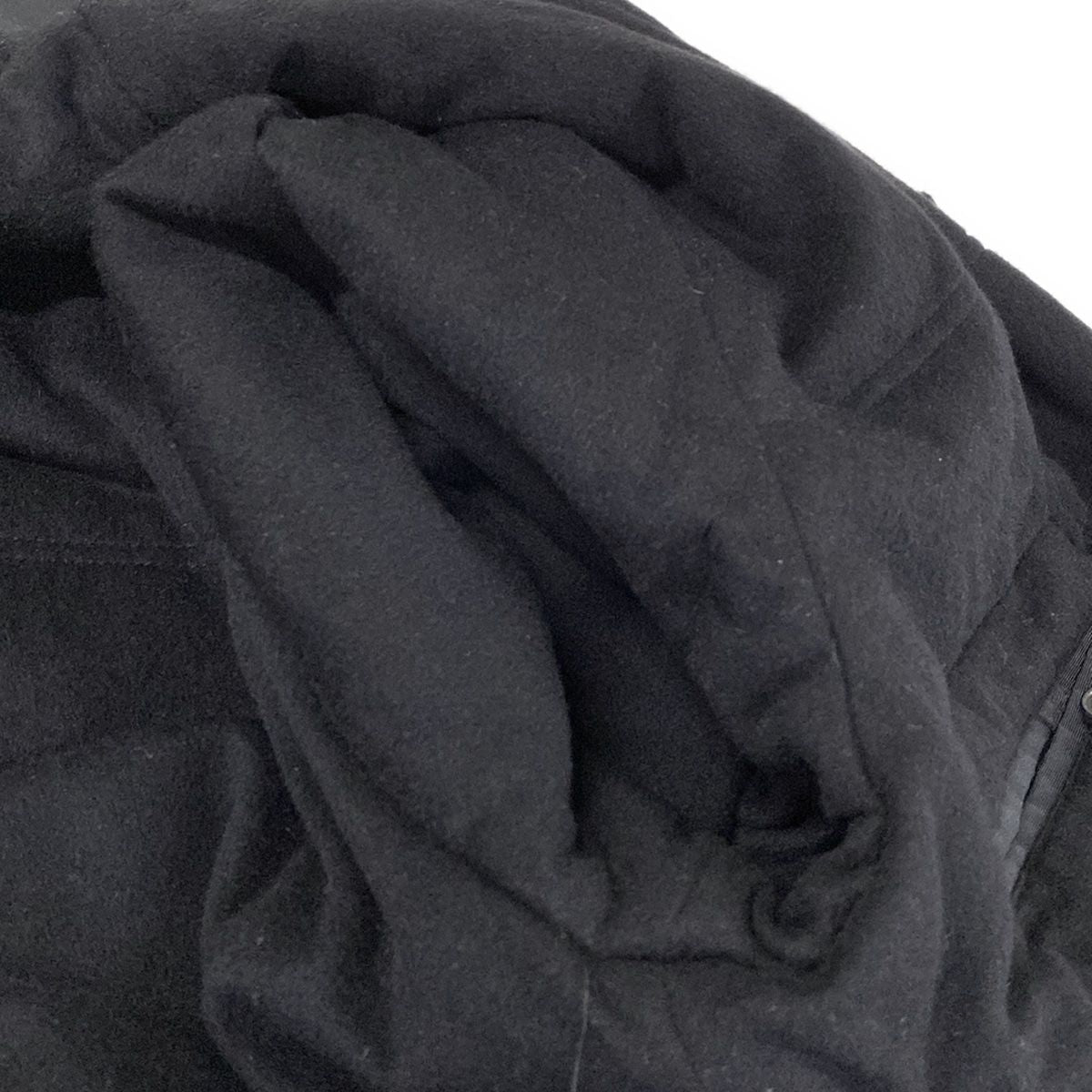 Hermes Duffle Coat L Black Long Sleeve 48 — view 8