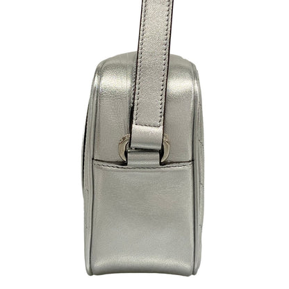 Gucci Shoulder Bag Blondie Silver Leather — view 4