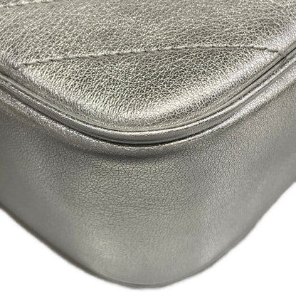 Gucci Shoulder Bag Blondie Silver Leather — view 6