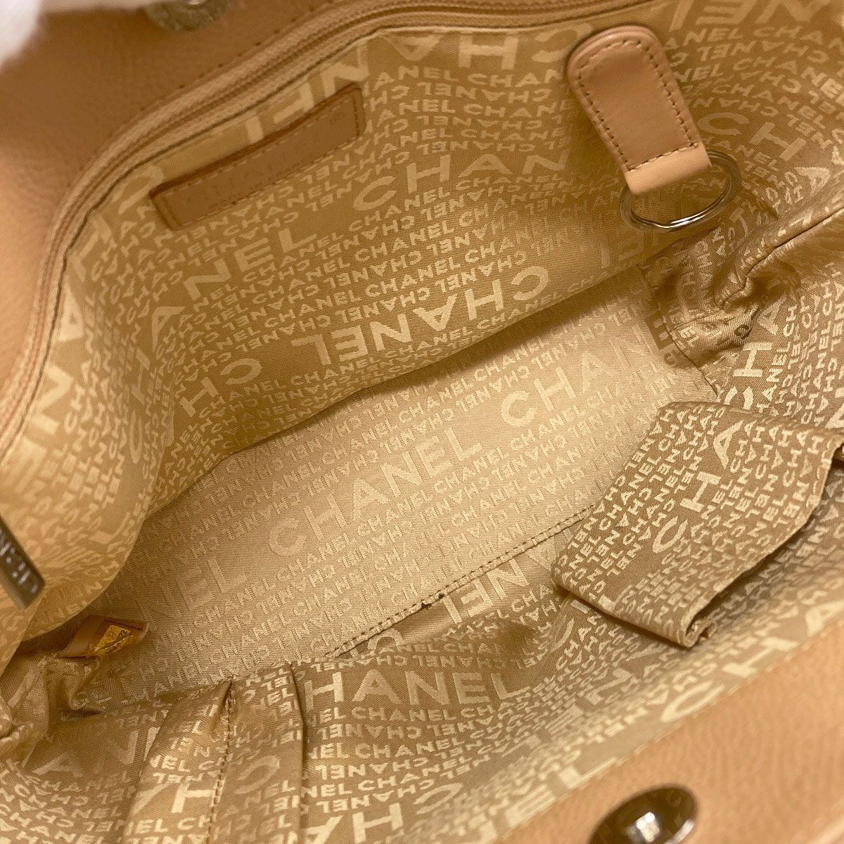 Chanel Choco Bar Wild Stitch Tote Bag Grained Calfskin — view 5