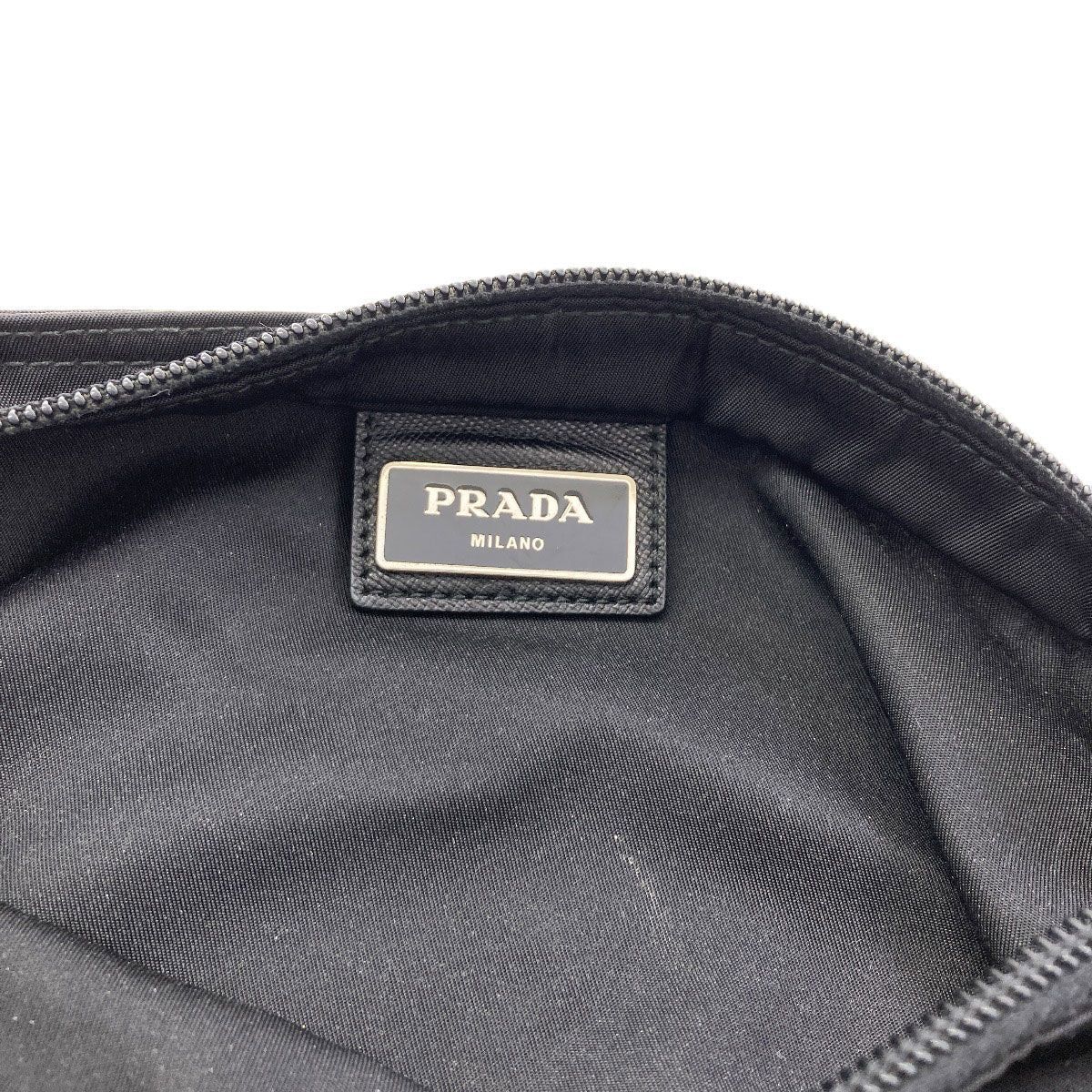 Prada Long Shoulder Logo Bag Nylon — view 6