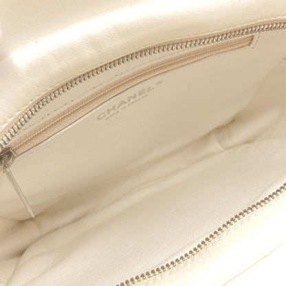 Chanel Shopping Double Handle Shoulder Bag Tweed — view 5