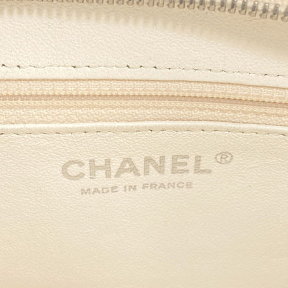 Chanel Shopping Double Handle Shoulder Bag Tweed — view 6