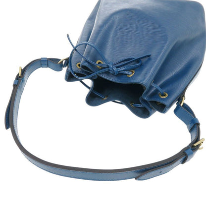 Louis Vuitton Petit Noe Epi Blue Shoulder Bag — view 6