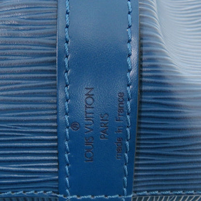 Louis Vuitton Petit Noe Epi Blue Shoulder Bag — view 8