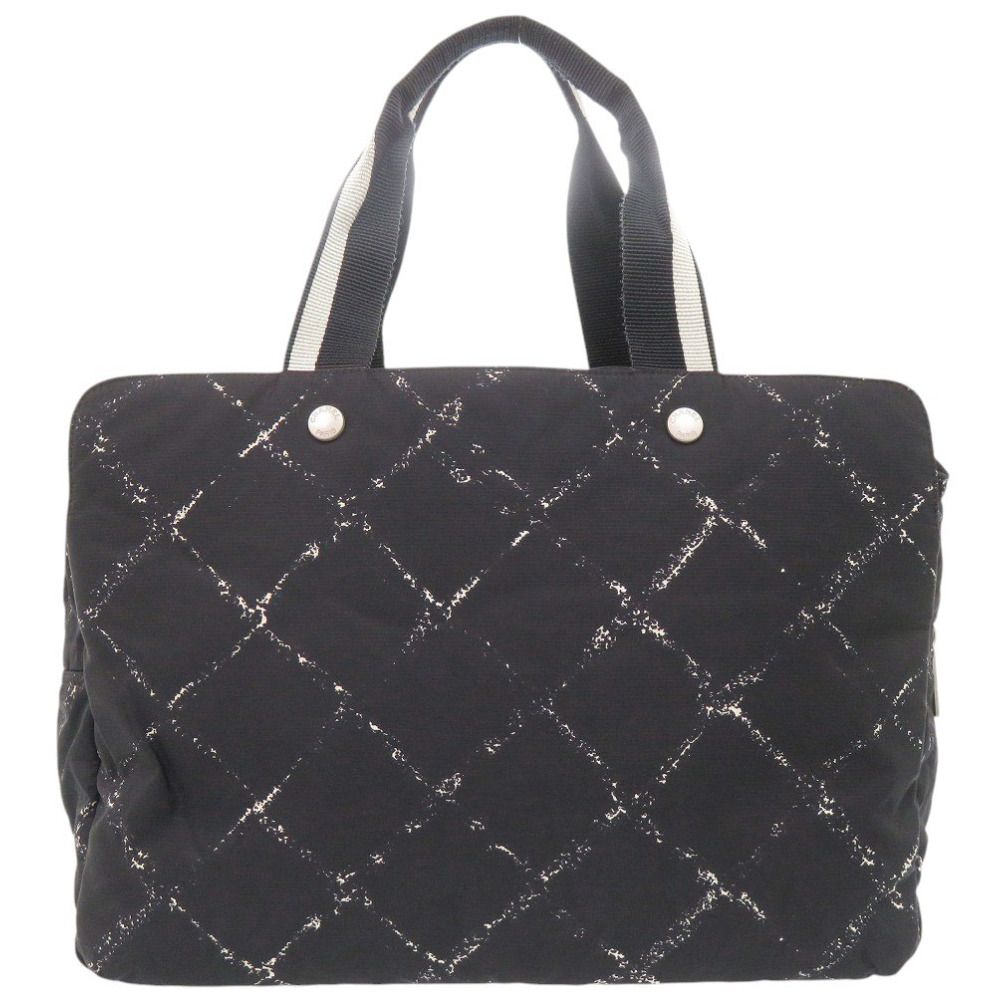 Chanel Travel Line Black Boston Bag — view 2