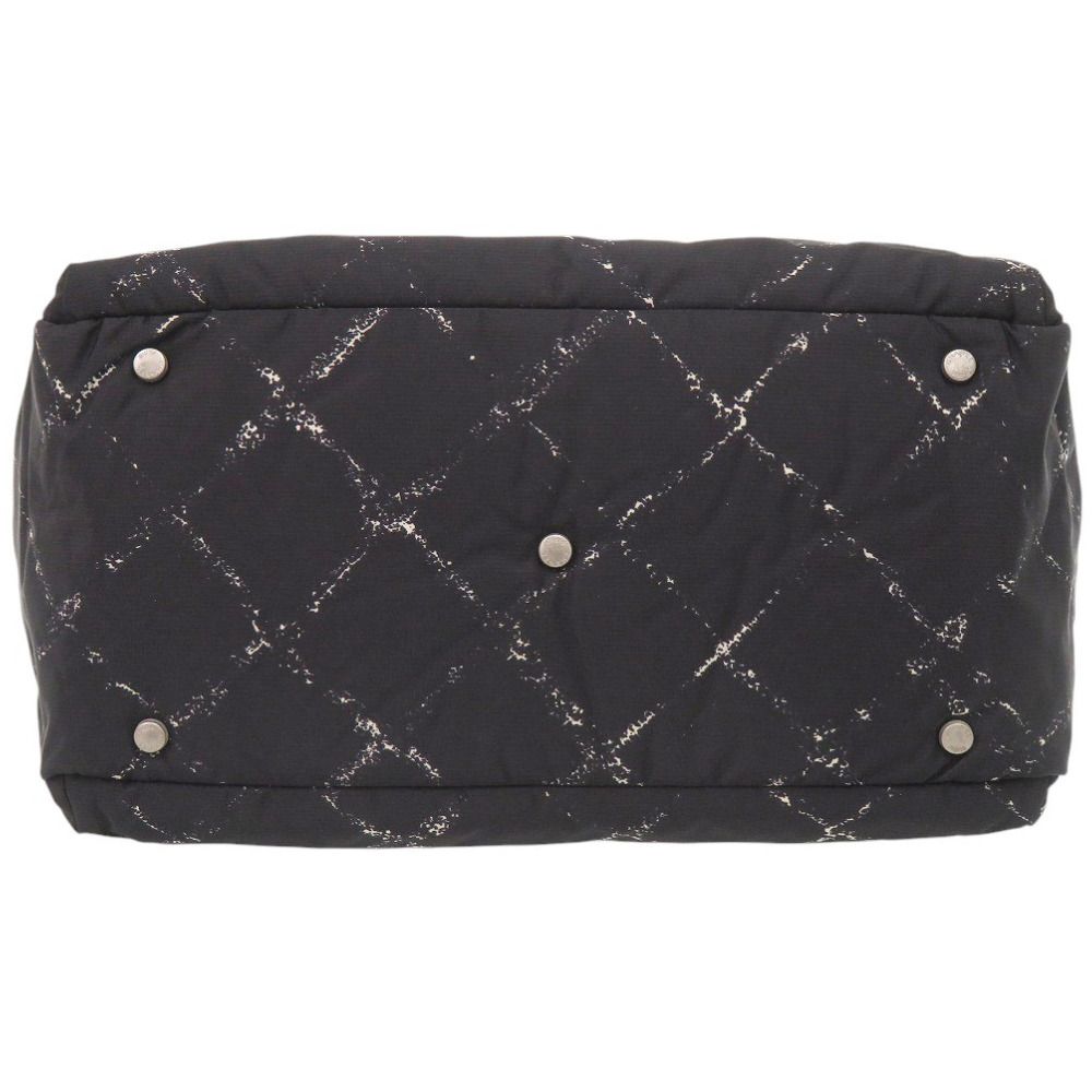 Chanel Travel Line Black Boston Bag — view 3