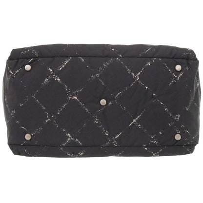 Chanel Travel Line Black Boston Bag — view 3