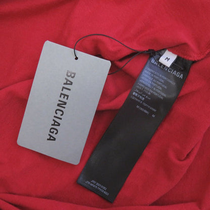 Balenciaga Diy Metal Cotton Red Short Sleeve T-Shirt M — view 7