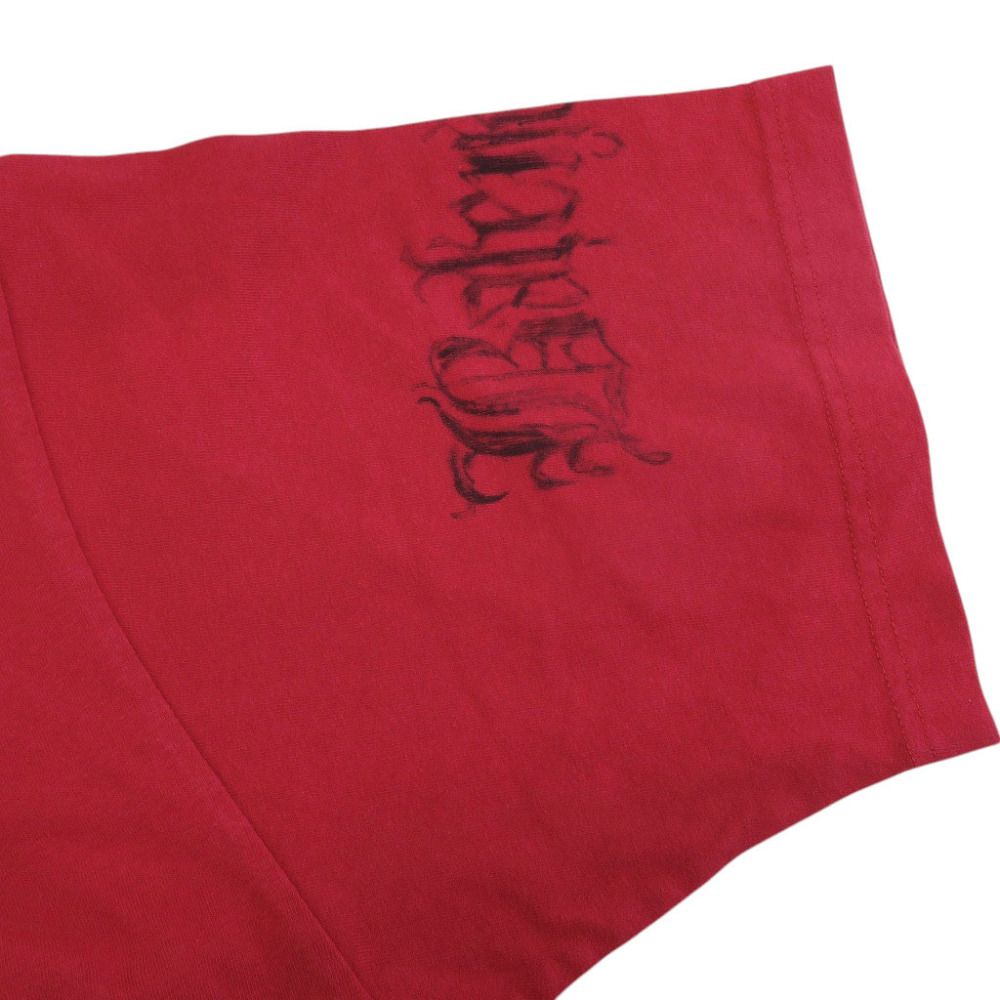 Balenciaga Diy Metal Cotton Red Short Sleeve T-Shirt M — view 5