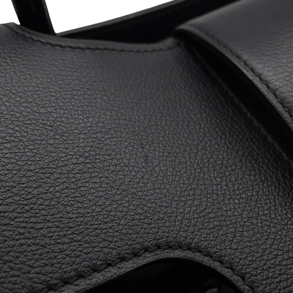 Goyard Handbag Saigon Leather Bag Black — view 7