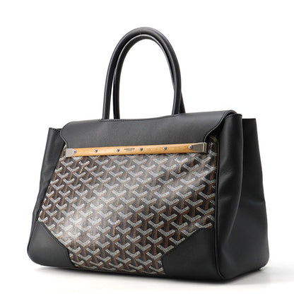 Goyard Handbag Saigon Leather Bag Black — view 2
