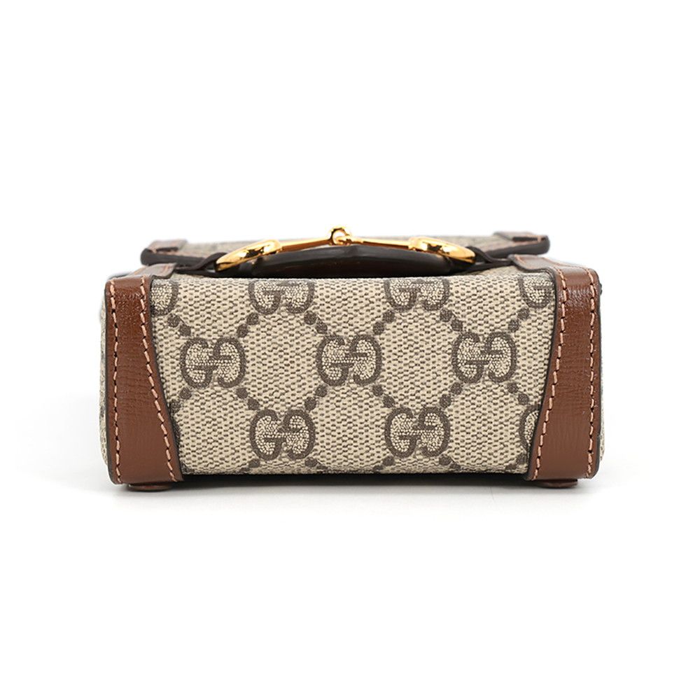 Gucci Shoulder Bag GG Supreme Horsebit 1955 — view 3