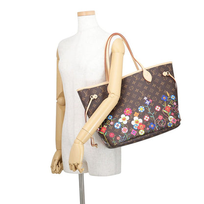 Louis Vuitton Tote Monogram LV TM Neverfull MM Takashi Murakami — view 4