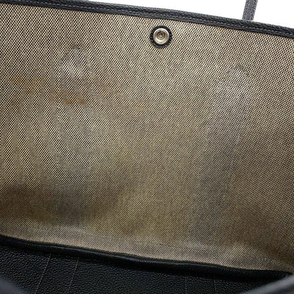 Hermes Tote Bag Garden Party PM Beige Black Silver Toile H Buffalo — view 7