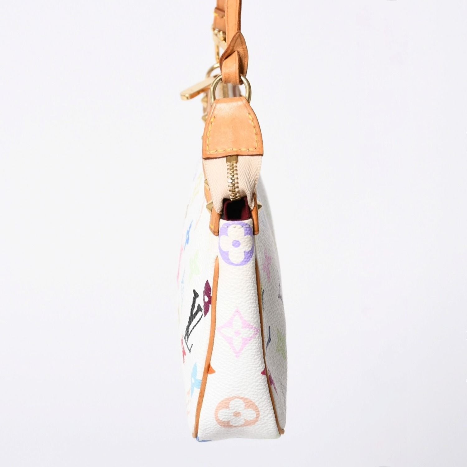Louis Vuitton Pochette Accessoires Pouch Monogram Multicolor Takashi Murakami — view 4