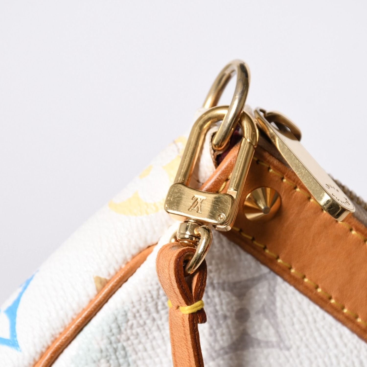 Louis Vuitton Pochette Accessoires Pouch Monogram Multicolor Takashi Murakami — view 7
