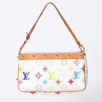 Louis Vuitton Pochette Accessoires Pouch Monogram Multicolor Takashi Murakami — view 2