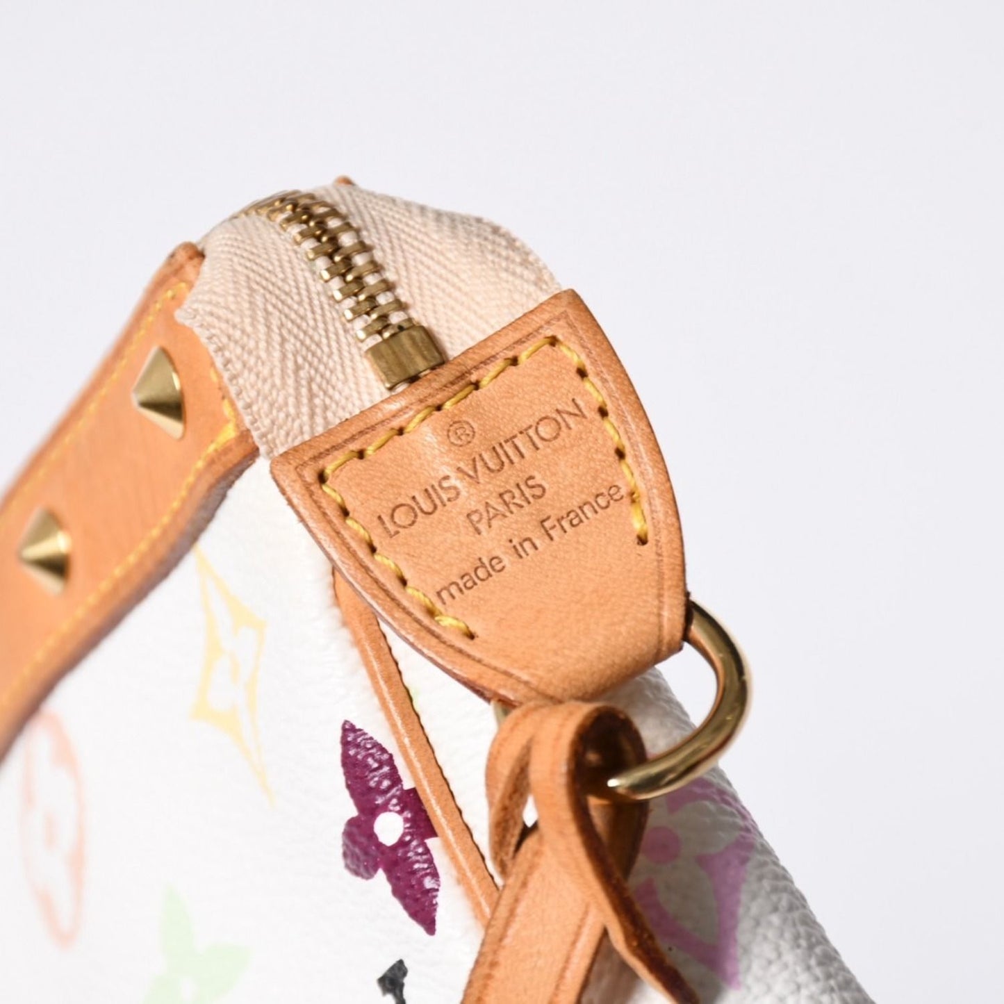 Louis Vuitton Pochette Accessoires Pouch Monogram Multicolor Takashi Murakami — view 6