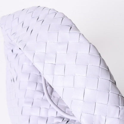 Bottega Veneta Small Hop Intrecciato Bag Leather Purple — view 4