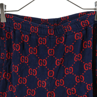 Gucci Jacquard Sweatpants GG All Over Print Navy — view 3