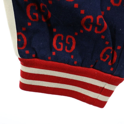 Gucci Jacquard Sweatpants GG All Over Print Navy — view 6
