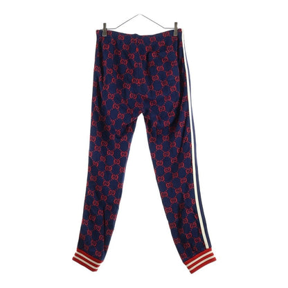 Gucci Jacquard Sweatpants GG All Over Print Navy — view 2