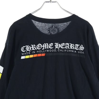 Chrome Hearts Neon Bar Logo Long Sleeve Tee Gradient Print T-Shirt Black — view 4