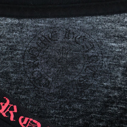 Chrome Hearts Neck Logo Long Sleeve Tee Top Black T-Shirt — view 7