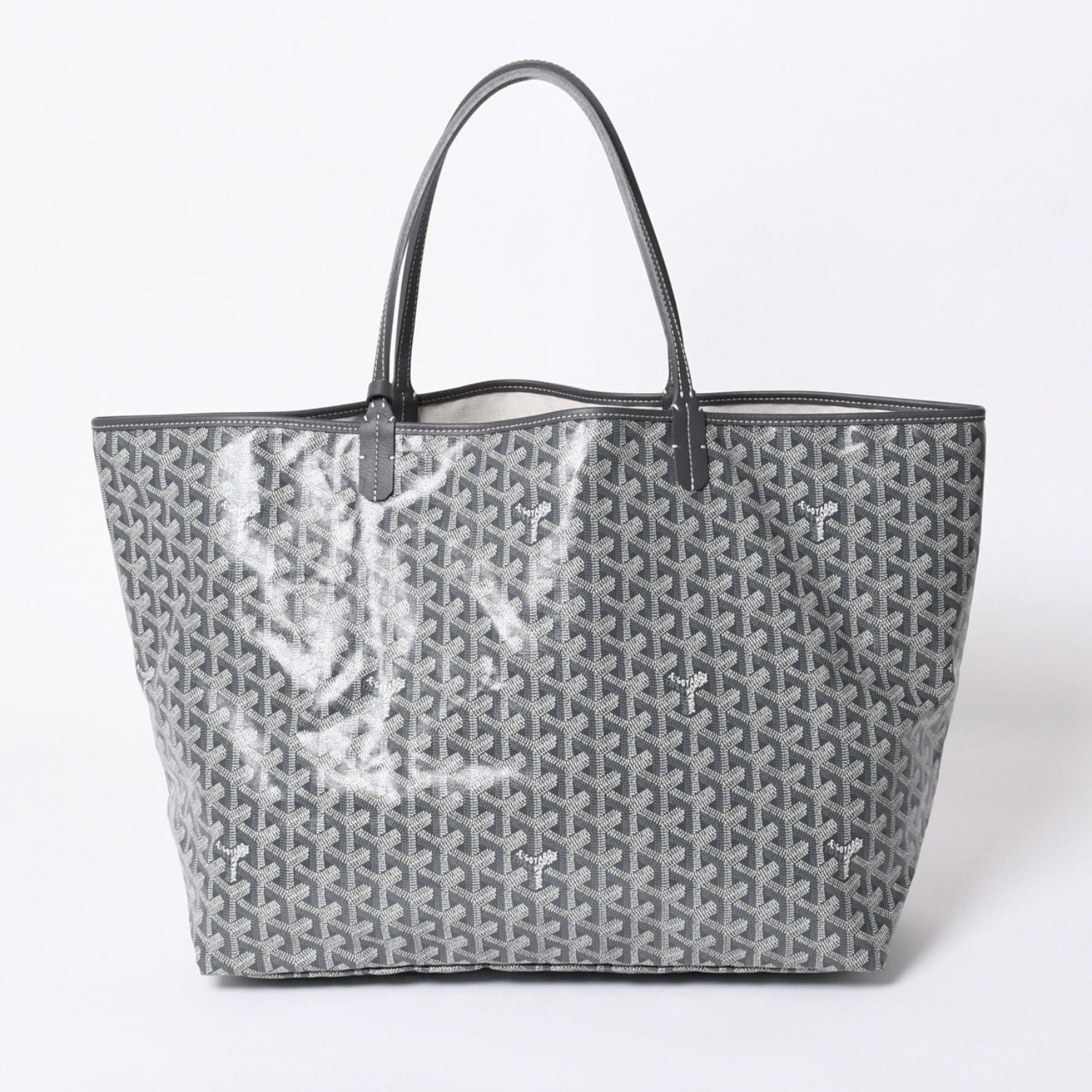 Goyard Saint Louis GM Gray Tote Bag — view 2