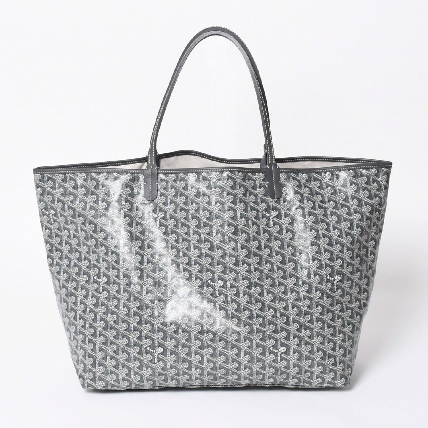 Goyard Saint Louis GM Gray Tote Bag — view 3