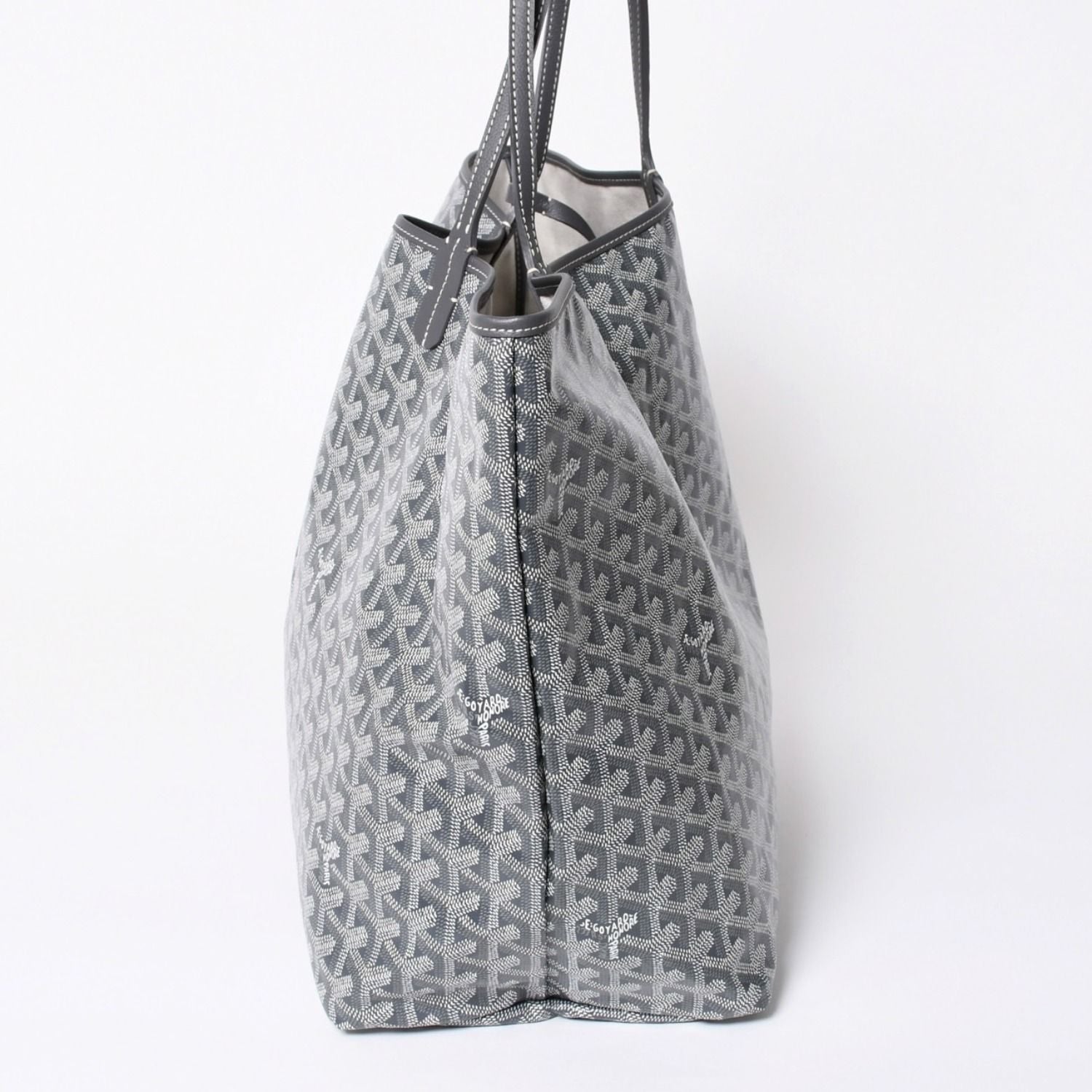 Goyard Saint Louis GM Gray Tote Bag — view 5