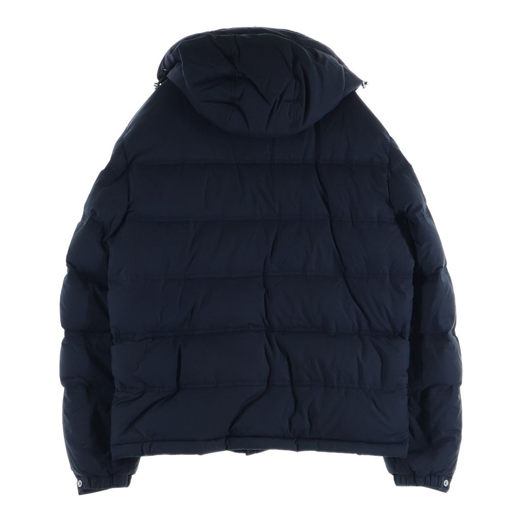 Prada Front Hooded Down Jacket Navy — view 2