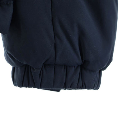 Prada Front Hooded Down Jacket Navy — view 5