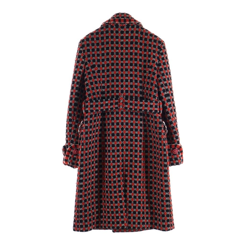 Chanel Tweed CC Logo Belt Gown Coat — view 2