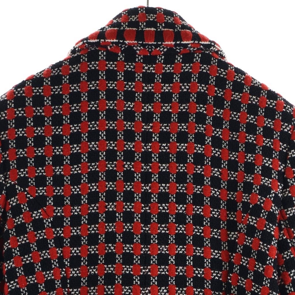 Chanel Tweed CC Logo Belt Gown Coat — view 4
