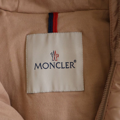 Moncler Kids Arabette Down Jacket Fleece Cut Replacement Zip Up Pink — view 7
