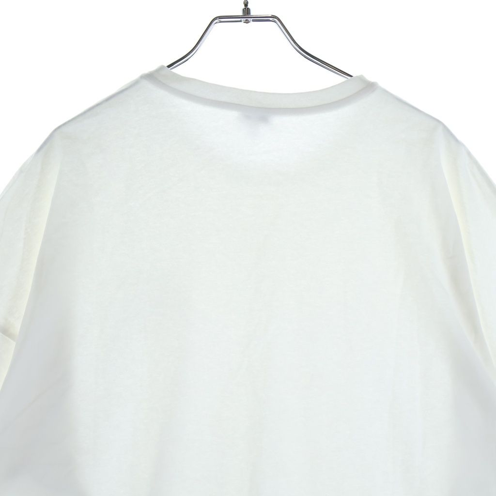 Loewe Anagram Embroidery T-Shirt White Cotton — view 4