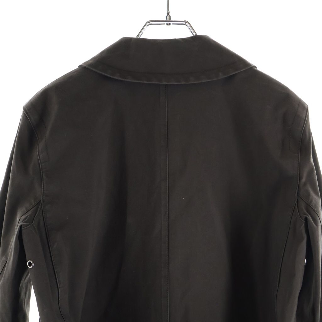 Louis Vuitton Trench Light Cotton Jacket Brown — view 4
