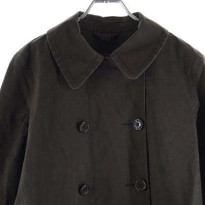 Louis Vuitton Trench Light Cotton Jacket Brown — view 3