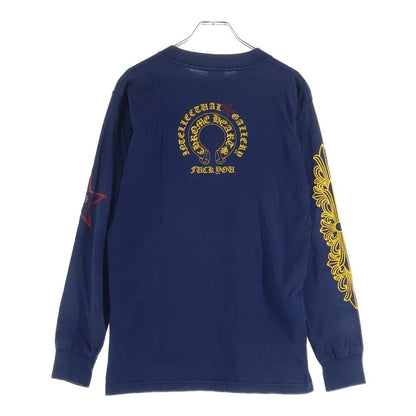 Chrome Hearts Vintage Galf Intellectual Gallery Arm Floral Long Sleeve T-Shirt