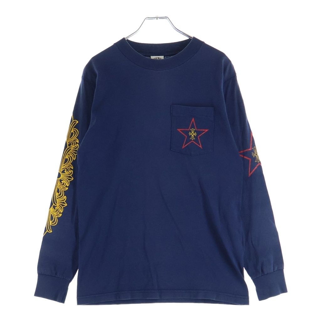 Chrome Hearts Vintage Galf Intellectual Gallery Arm Floral Long Sleeve T-Shirt — view 2