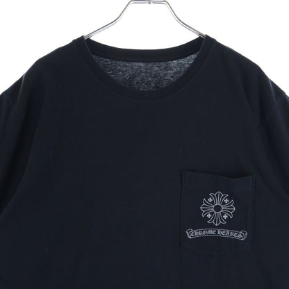 Chrome Hearts CH Short Sleeve Backflamed CH Plus Print T-Shirt Black — view 3