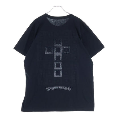 Chrome Hearts CH Short Sleeve Backflamed CH Plus Print T-Shirt Black