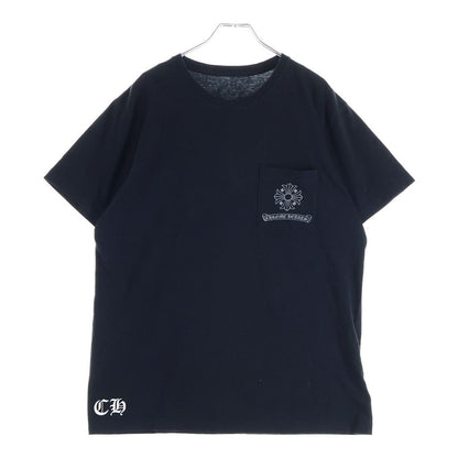 Chrome Hearts CH Short Sleeve Backflamed CH Plus Print T-Shirt Black — view 2