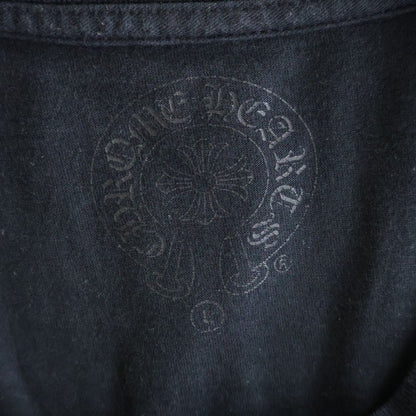 Chrome Hearts CH Short Sleeve Backflamed CH Plus Print T-Shirt Black — view 7