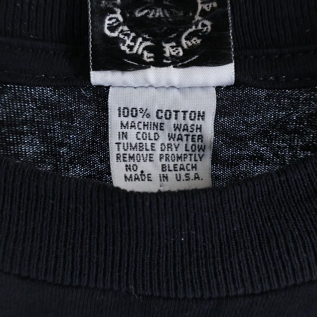 Chrome Hearts Vintage CH Foti Print Tee Short Sleeve T-Shirt Black — view 8