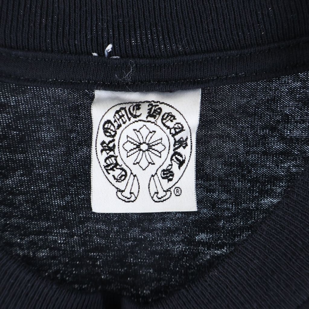 Chrome Hearts Vintage CH Foti Print Tee Short Sleeve T-Shirt Black — view 7