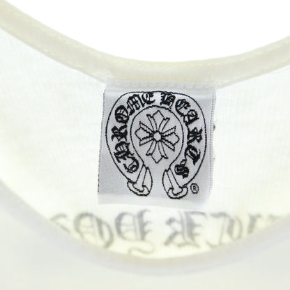 Chrome Hearts Vintage Rib Tank T Bar Side Logo Print Top White — view 7
